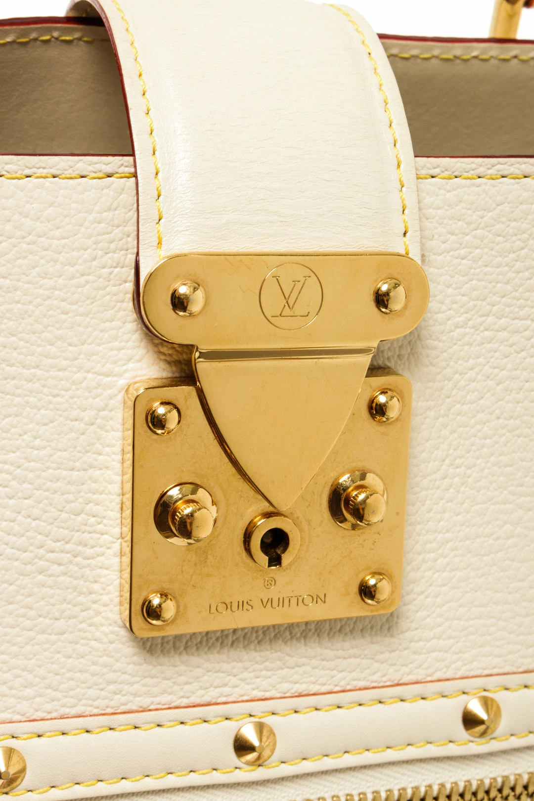 Top 10 โจ Louis Vuitton White Leather Le Fabuleux Shoulder Bag ๐คฉ - Image 5