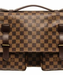 Coupon 😍 Louis Vuitton Damier Ebene Broadway Crossbody Bag 🌟