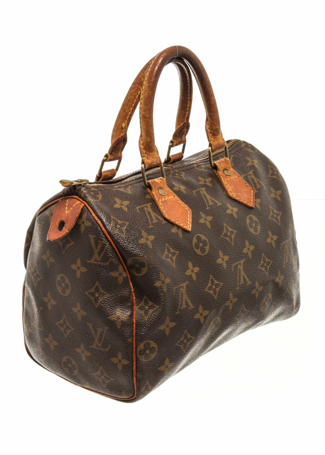 Best Pirce 🛒 Louis Vuitton Brown Monogram Speedy 25 Cm 👜 Handbag 🤩 - Image 3