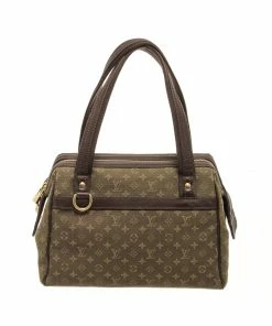 Cheapest 💯 Louis Vuitton Green Monogram Mini Lin Josephine Pm Shoulder Bag ✔️