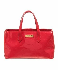 Best reviews of ๐ฏ Louis Vuitton Rouge Grenadine Monogram Vernis Leather Wilshire Pm ๐ Handbag ๐