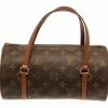 Discount 🌟 Louis Vuitton Brown Monogram Canvas Papillon 26 Shoulder Bag ✨