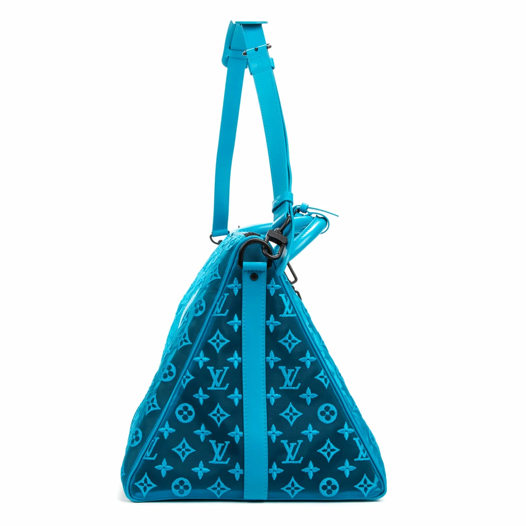 Best Sale ๐คฉ Louis Vuitton "Triangle Seethrough" Keepall Bandouliere 50 ๐ - Image 5