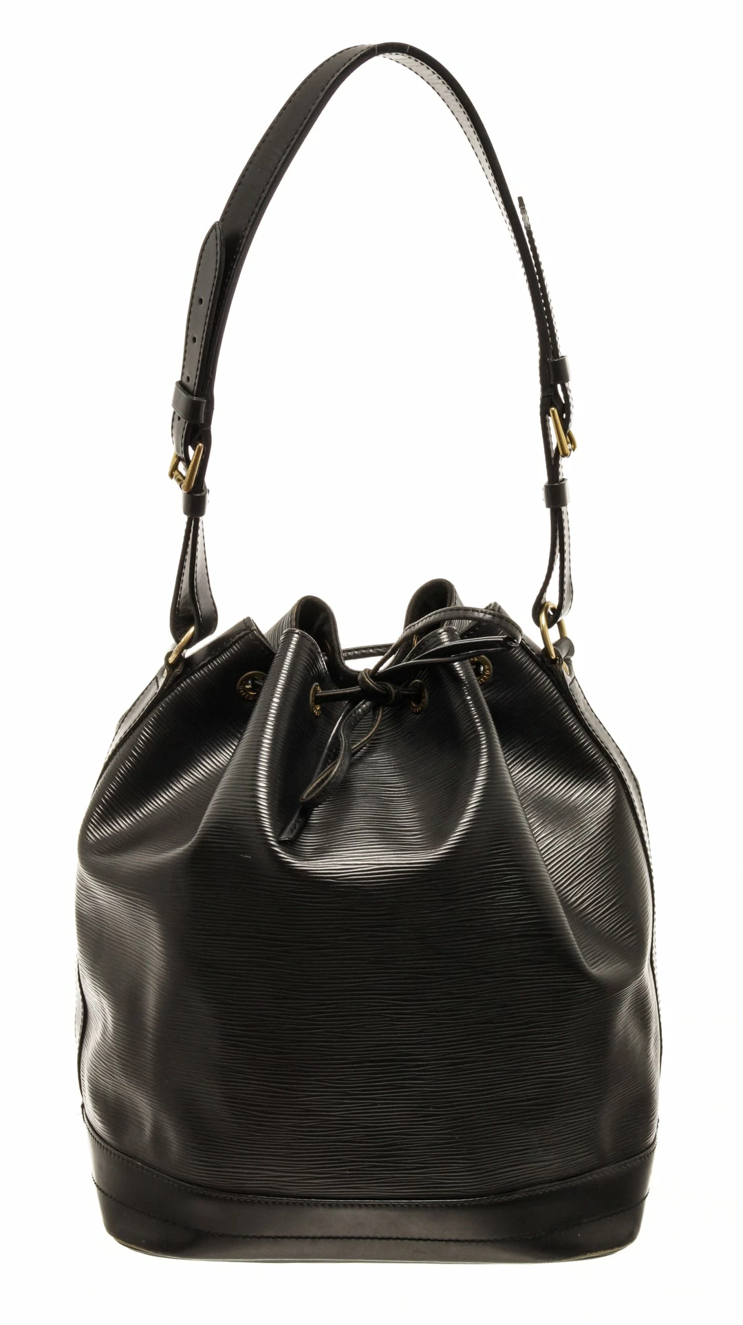 New ๐ Louis Vuitton Black Epi Leather Noe Shoulder Bag ๐