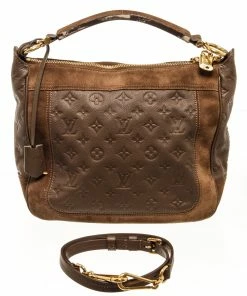 Hot Sale 🔔 Louis Vuitton Monogram Brown Calfskin Audacieuse 👜 Handbag ⭐