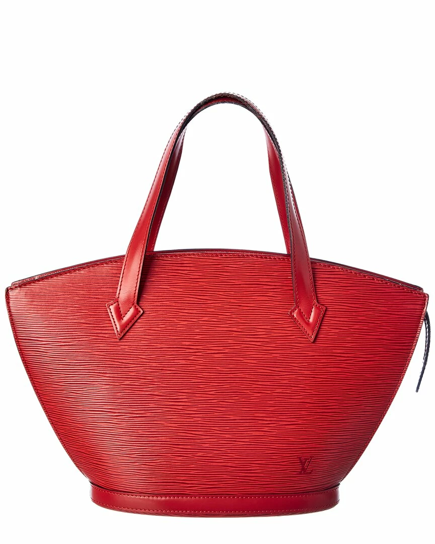 Hot Sale ๐คฉ Louis Vuitton Red Epi Leather Saint Jacques PM (Authentic Pre-Owned) ๐