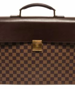 Brand new ⭐ Louis Vuitton Brown Damier Ebene Altona PM Briefcase 🧨