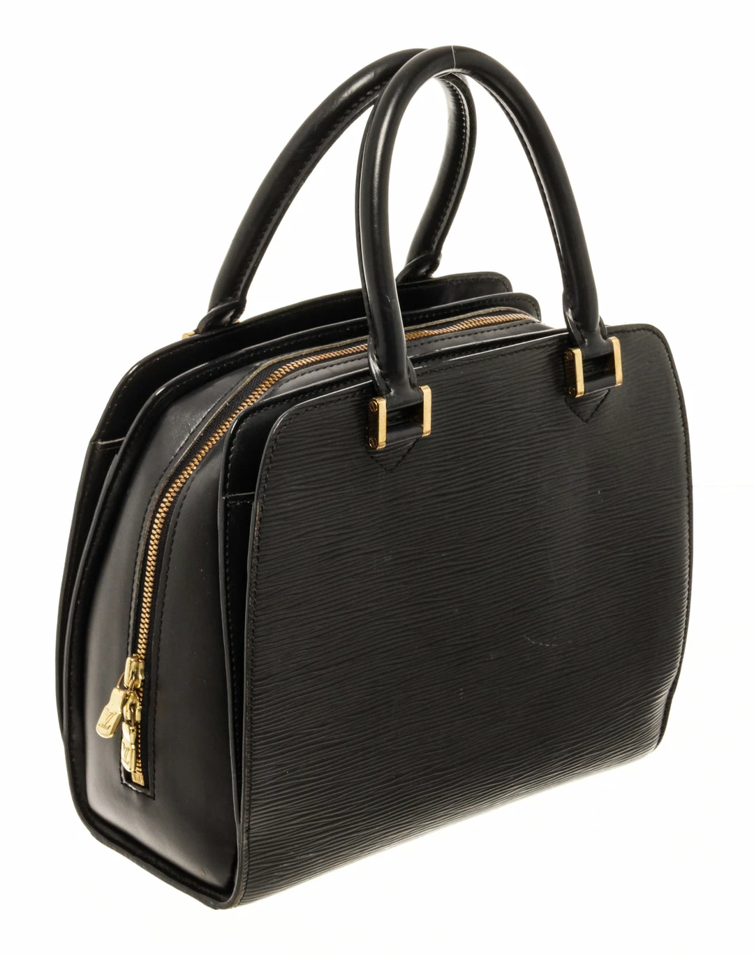 Best Sale ⌛ Louis Vuitton Black Epi Leather Pont Neuf Satchel Bag 🤩 - Image 3