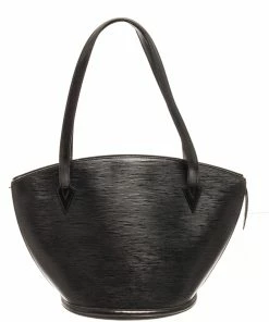Outlet 😍 Louis Vuitton Black Épi Leather Saint Jacques Shoulder bag 😍