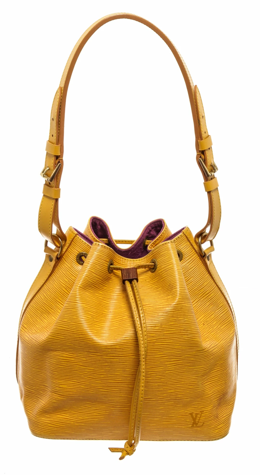 Hot Sale ๐ Louis Vuitton Yellow Epi Leather Noe PM Bag ๐