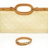 Flash Sale ⌛ Louis Vuitton Beige Vernis Leather Roxbury Drive 👜 Handbag 🎁