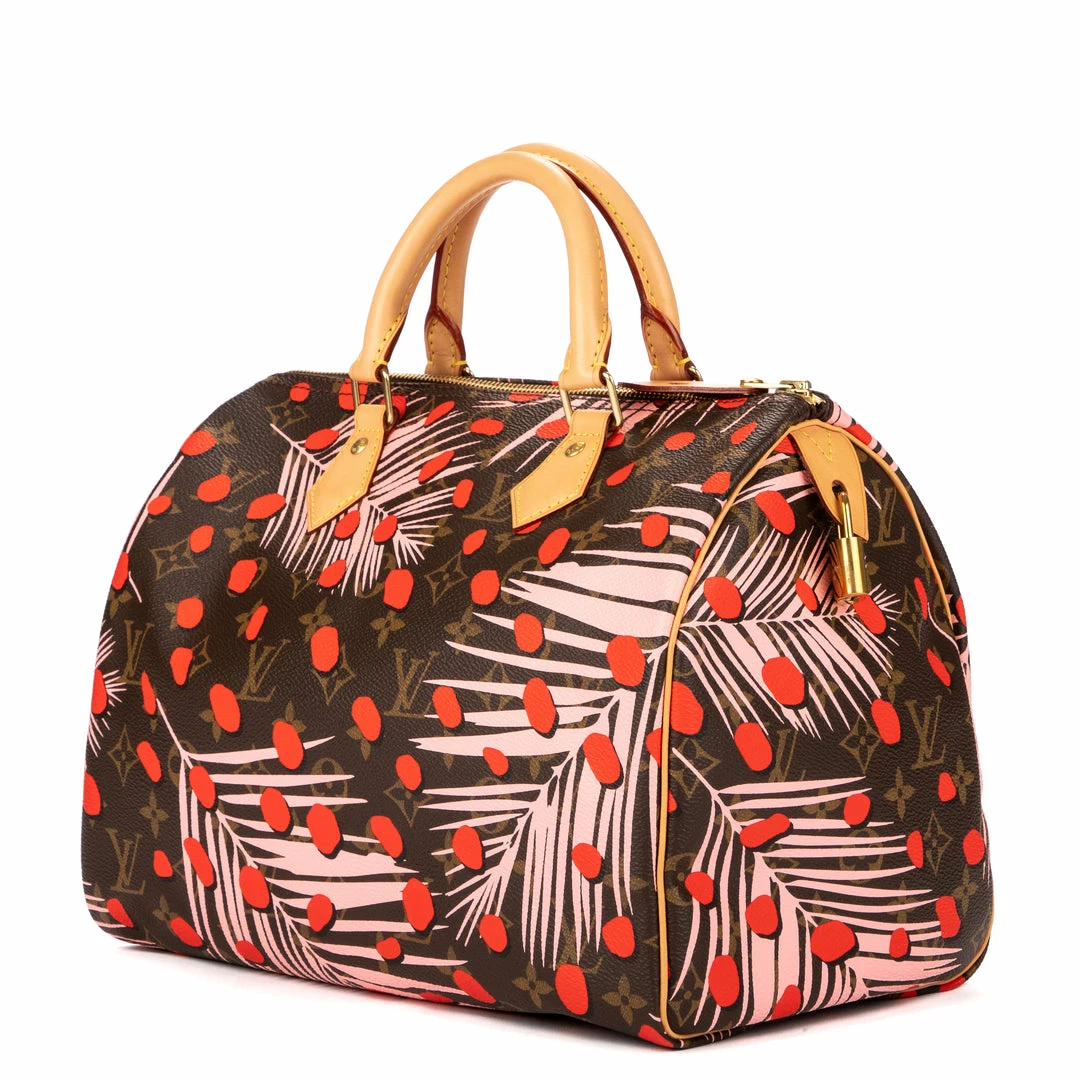 New 🤩 Louis Vuitton Ltd. Ed. "Jungle Dots" Speedy 30 🔔 - Image 4