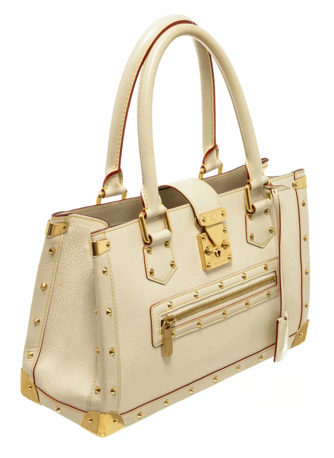 Top 10 โจ Louis Vuitton White Leather Le Fabuleux Shoulder Bag ๐คฉ - Image 2