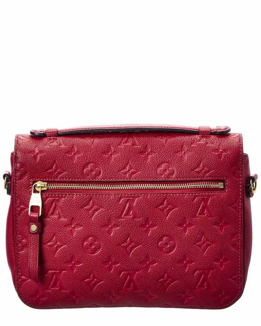 Discount ๐ Louis Vuitton Red Monogram Empreinte Leather Pochette Metis (Authentic Pre- ๐ - Image 2