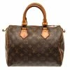 Outlet 👍 Louis Vuitton Monogram Speedy 25 👜 Handbag ✔️