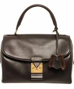 Wholesale 🌟 Louis Vuitton Brown Leather Neo Speedy PM 👜 Handbag 🥰