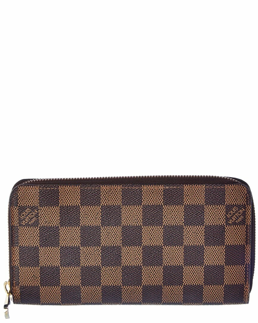 Deals 👏 Louis Vuitton Damier Ebene Canvas Zippy Wallet (Authentic Pre-Owned) 👏
