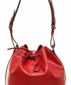 Best reviews of ✨ Louis Vuitton Red Epi Leather Noe PM Bag 🎉