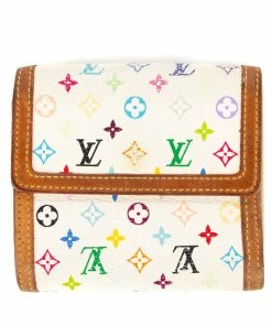 Wholesale ⌛ Louis Vuitton Ltd. Ed. "Takashi Murakami Multicolore" Elise Wallet 🔥