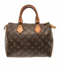 Top 10 ❤️ Louis Vuitton Brown Monogram Speedy 25 👜 Handbag 🌟