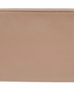 Hot Sale 😉 Louis Vuitton Taupe Leather Pochette Jour Clutch 🥰