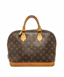 Best reviews of 🛒 Louis Vuitton Brown Monogram Canvas Alma PM Bag 😍