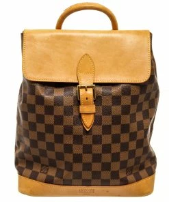 Best reviews of 🔥 Louis Vuitton Brown Damier Ebene Soho 🎒 Backpack 🎉