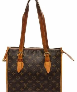 Outlet 🤩 Louis Vuitton Brown Monogram Canvas Popincourt Haut Tote Bag 🥰