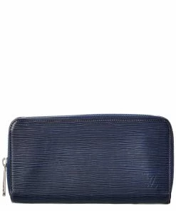 Best Sale ๐ Louis Vuitton Navy Epi Leather Zippy Wallet (Authentic Pre-Owned) ๐