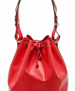 Best reviews of 🤩 Louis Vuitton Red Epi Leather Noe Shoulder Bag 🎉