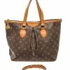 Cheapest 😀 Louis Vuitton Brown Monogram Palermo PM Tote Bag ⭐