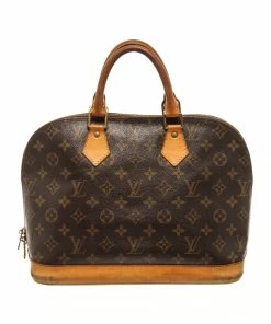 Buy ๐คฉ Louis Vuitton Brown Monogram Canvas and Leather Alma PM Bag ๐