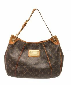 Cheap ✔️ Louis Vuitton Brown Monogram Canvas Galliera PM Hobo Bag 😀