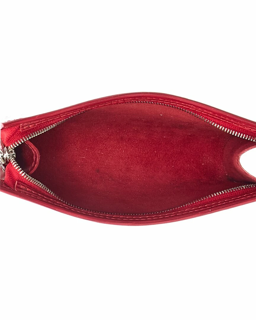 New ๐ Louis Vuitton Red Epi Leather Pochette (Authentic Pre-Owned) ๐ฅฐ - Image 4