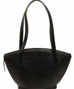 Hot Sale 💯 Louis Vuitton Black Epi Leather St Jacques PM Tote Bag 💯