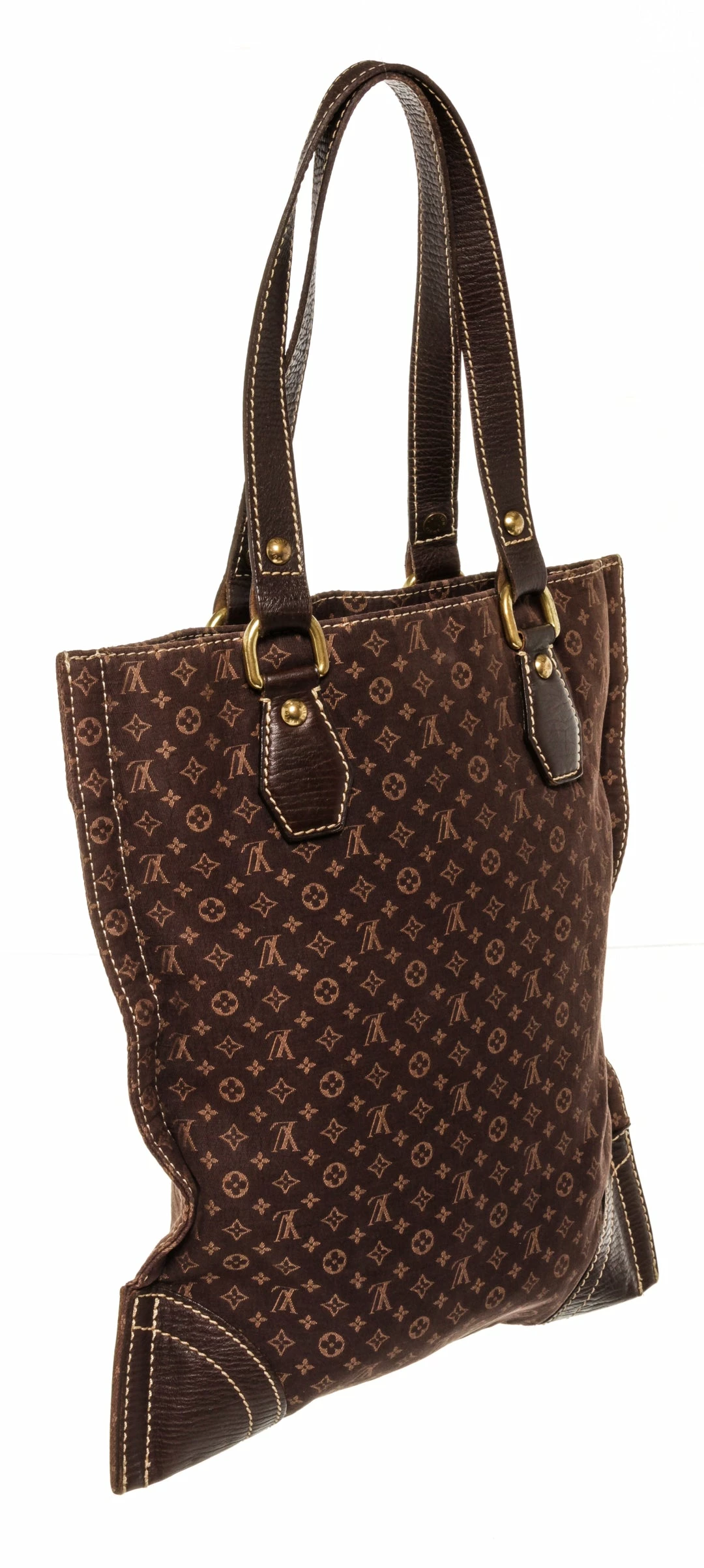 Cheap ✨ Louis Vuitton Brown Canvas Tanger Tote 🎁 - Image 3