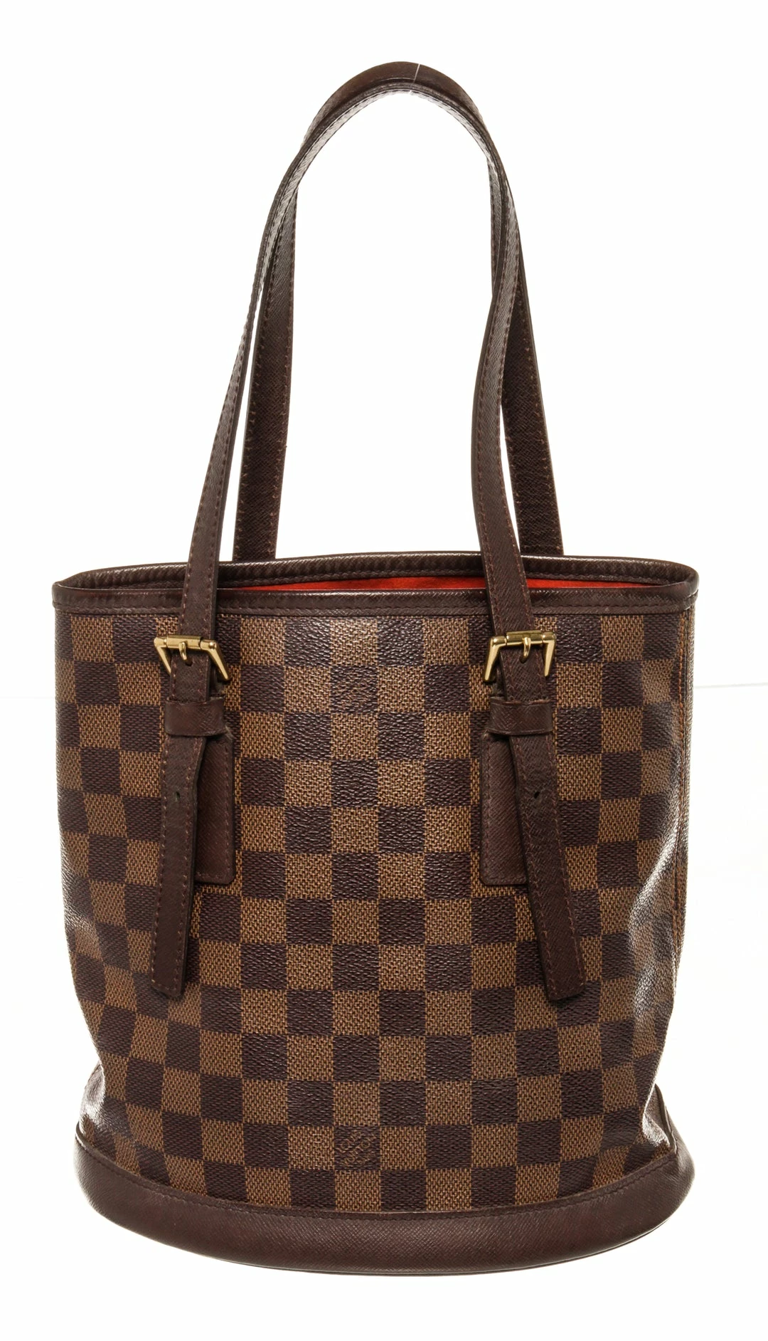 Best reviews of ๐งจ Louis Vuitton Damier Ebene Marais Bucket Bag ๐