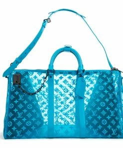Best Sale ๐คฉ Louis Vuitton "Triangle Seethrough" Keepall Bandouliere 50 ๐