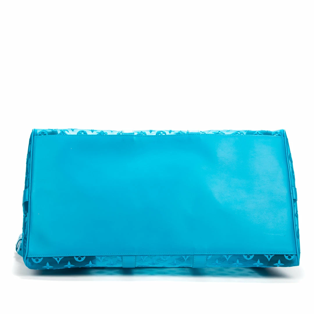 Best Sale ๐คฉ Louis Vuitton "Triangle Seethrough" Keepall Bandouliere 50 ๐ - Image 6