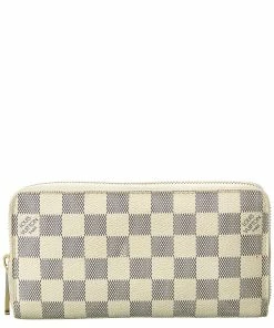 New ❤️ Louis Vuitton Damier Azur Canvas Zippy Wallet (Authentic Pre-Owned) 🔔