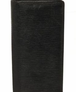 Cheapest 🧨 Louis Vuitton Black Epi Leather Brazza Wallet 🥰