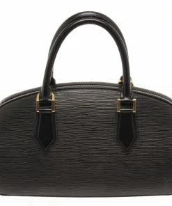 New ⭐ Louis Vuitton Black Epi Leather Jasmin 👜 Handbag 🛒
