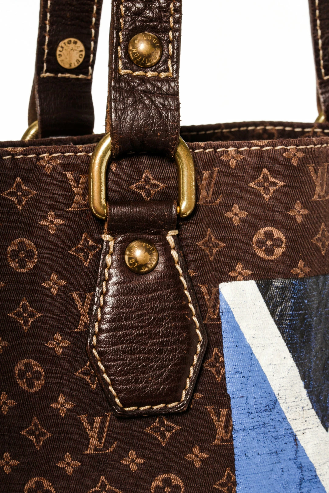 Cheap ✨ Louis Vuitton Brown Canvas Tanger Tote 🎁 - Image 5