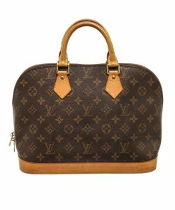 Wholesale 🌟 Louis Vuitton Brown Monogram Canvas and Leather Alma PM Bag 🎁