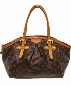 Best Sale ⌛ Louis Vuitton Brown Monogram Canvas Tivoli GM Tote Bag 😀