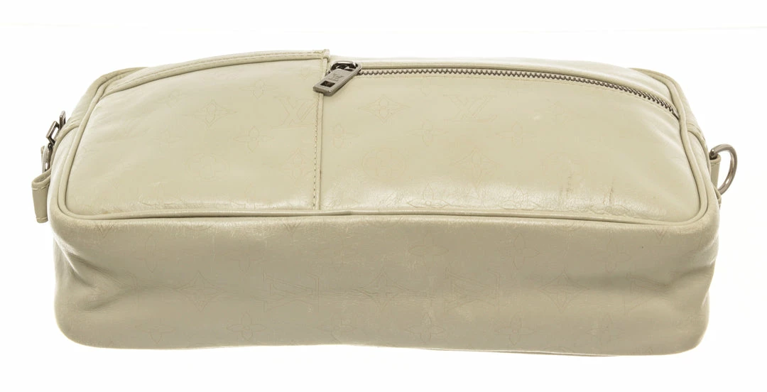 Cheap ๐คฉ Louis Vuitton White Monogram Defile Leather Irvington Shoulder Bag โ๏ธ - Image 5