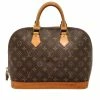 Promo 🎁 Louis Vuitton Brown Monogram Canvas and Leather Alma PM Bag 😍