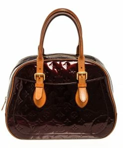 Best Sale 😉 Louis Vuitton Amarante Monogram Vernis Summit Drive Bag 🎉