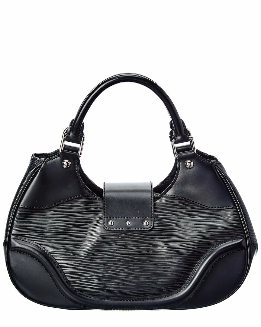 Cheap ๐ Louis Vuitton Black Leather Sac Montaigne (Authentic Pre-Owned) โ - Image 2